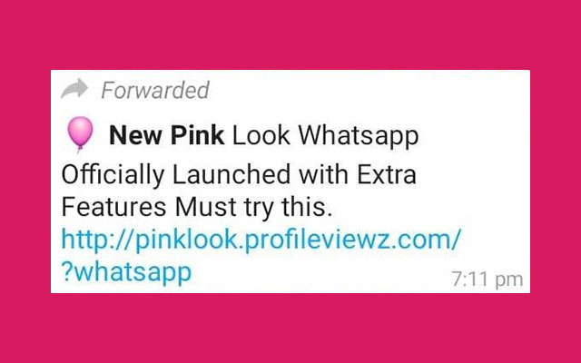 Bahaya Virus WhatsApp Pink