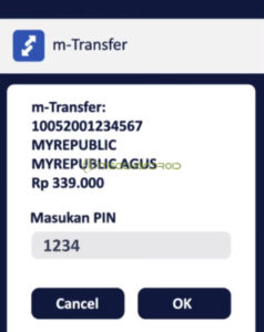 Cara Bayar Tagihan Wifi Myrepublic Via My BCA Dengan Mudah